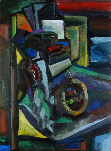 Dobi Piroska (1929): Absztrakt csendélet