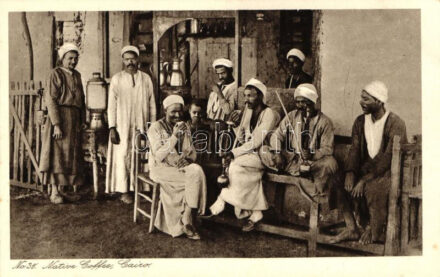 Cairo, Native Café; Zogolopoulo Fréres No. 35., folklore