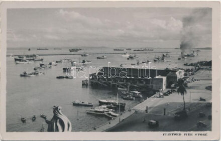 Singapore, Downtown Core, Clifford Pier, ships (EB)