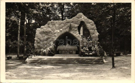 Budapest II. Hüvösvölgy, Magyar Szentföld, Lurdesi barlang; Heinrich István út. 1-5. (fl)