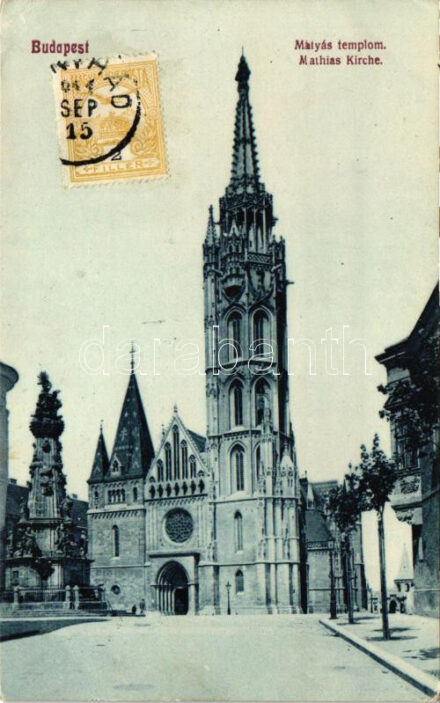 Budapest I. Mátyás templom (Rb)