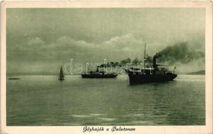 4 db RÉGI magyar balatoni városképes lap; Tihany, Siófok, Balatonszemes / 4 old Hungarian town-view postcards; Tihany, Siófok, Balatonszemes