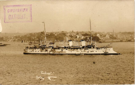 Croiseur Catinat, Sydney / French navy, battleship, photo