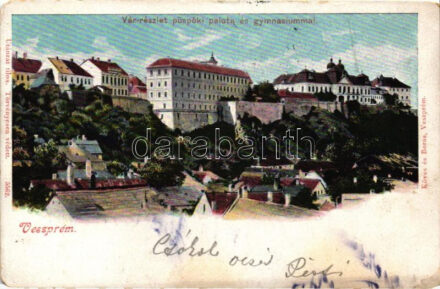 Veszprém, vár és püspöki palota