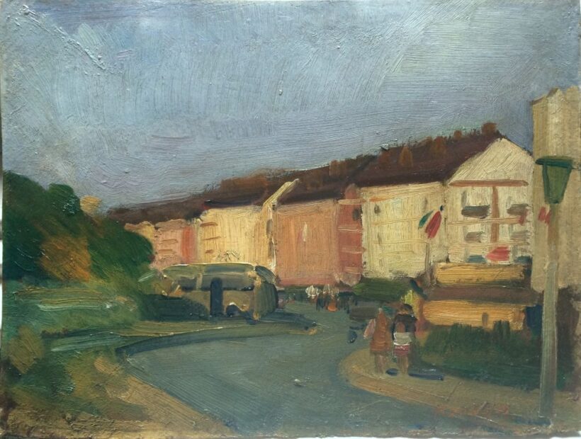 Korda Béla(1899-1972): Külváros