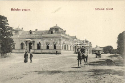 Bábolna puszta, casino; Fischer Gyula kiadása