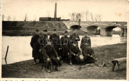 II. világháborús magyar katonák csoportképe / WWII Hungarian army, group photo
