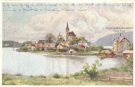 Maria Wörth, Wiener Cafe und Konditorei Hotel Post