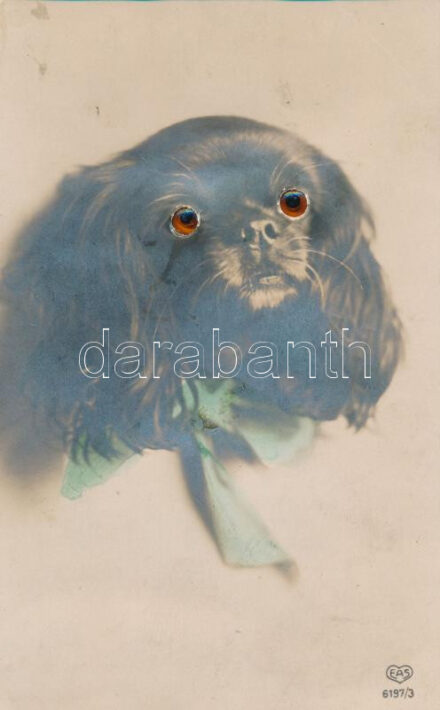 Dog, mechanical card, K.H.B. Ser. 12. (Rb)