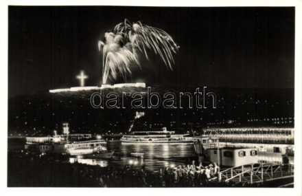 Budapest XI. Tűzijáték a Citadellán, éjszaka