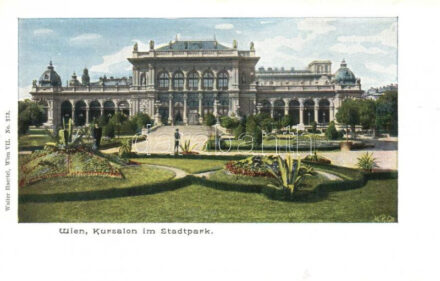 Vienna, Wien; Kursalon im Stadtpark / spa in park