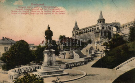 Budapest I. Hunyadi János szobor, Halászbástya