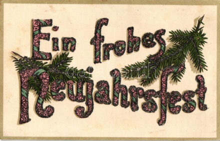 New Year, decorated (EK)
