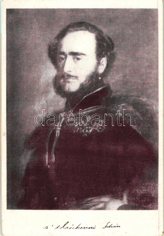 Széchenyi Emlék-levelezőlap; a Széchenyi Munkaközösség kiadása (EK)