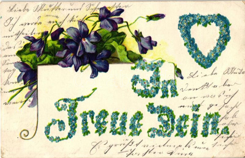 'In Treue Dein', litho, Emb. (EB)