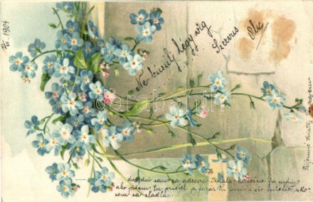 Flowers, Emb. litho