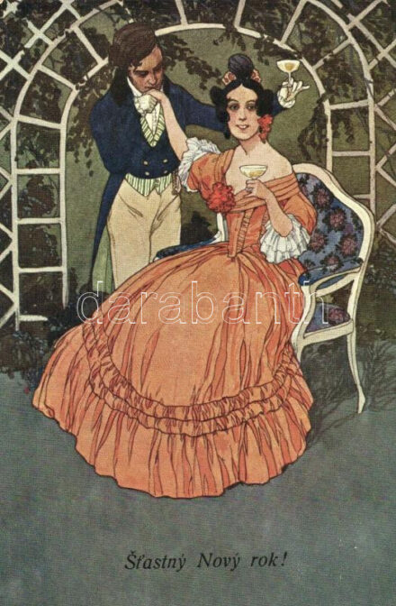 New Year, couple
