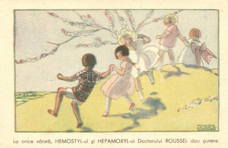 Children, Dr. Roussel Hemostyl and Hepamoxyl advertisement s: Maggie Salcedo