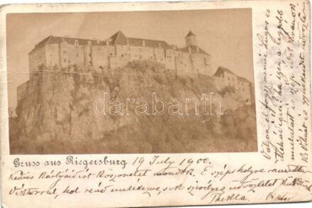 1900 Riegersburg, castle, photo (fa)