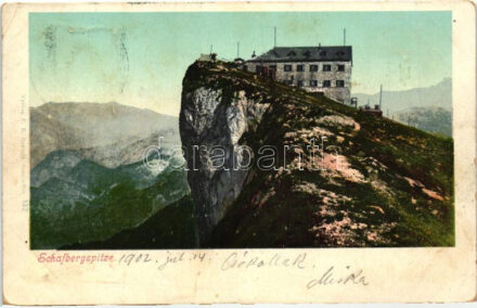 Schafbergspitze, Hotel (Rb)
