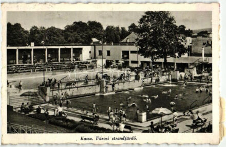Kassa, Kosice; Városi strandfürdő / spa (Rb)
