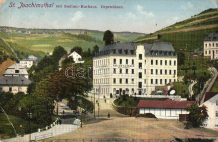 Jáchymov, Sankt Joachimsthal; Radium-Kurhaus / Dependance / spa (Rb)