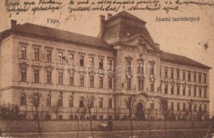 Pápa, Állami tanítóképző (EB)