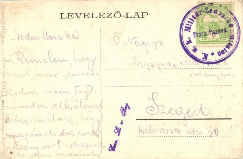 Ópazova, Ópazua, Stara Pazova; baromfi piaci csoportkép / Pijaca / Geflügelmarkt / Poultry market - Image 2