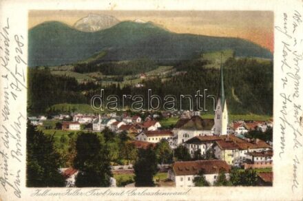 Zell am Ziller. Tirol mit Gerlossteinwand (b)