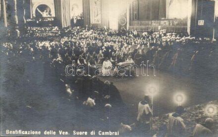 1920 Beatificazione delle Ven. Suore di Cambrai / Canonization of Jeanne d'Arc by Pope Benedict XV in St. Peter's Basilica