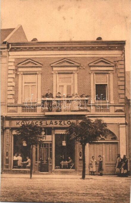 1903 Máramarossziget, Sighetu Marmatiei; Kovács László cukrászdája. Némethy utóda Frank Dezső felvétele / confectionery (EK)