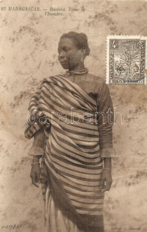 Ivondro, Reine Raoleza / queen, TCV card