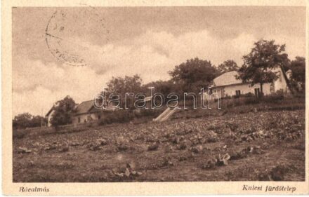 1930 Rácalmás, Kulcsi fürdőtelep. Reményi Ödön kiadása