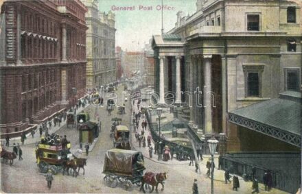London, General Post Office (tear)
