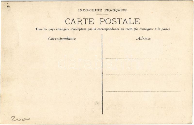 Cochinchine, Saigon, Ches les Mois / Vietnamese folklore, boy group - Image 2