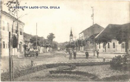 1915 Gyula, Kossuth Lajos utca. Dobay János kiadása