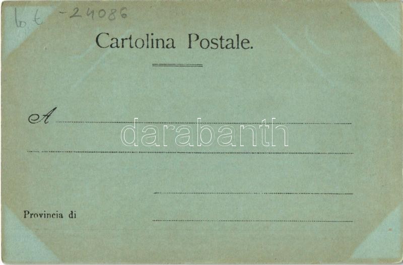 Venezia, Venice; La Colonna col Leone e S. Giorgio / Column of San Marco, San Giorgio Maggiore island (fl) - Image 2