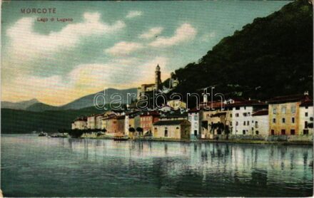 Morcote, Lago di Lugano / shore, Lake Lugano