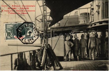 Dakar, A bord d'un Navire de Guerre Théorie du Canon / On the board of Canon warship