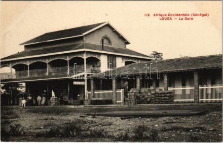 Louga, Luga; La Gare / railway station