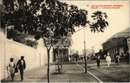 Dakar, L'Avenue Roume / street view (EK)