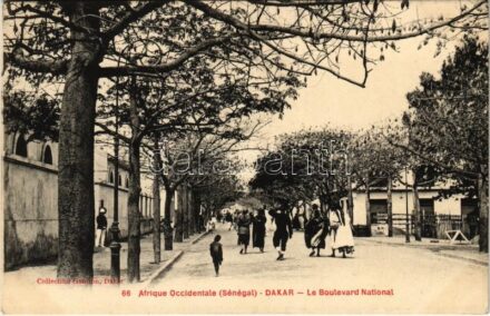 Dakar, Le Boulevard National / street view