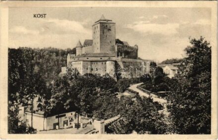 1922 Libosovice, Hrad Kost / castle. J. Horina (EK)