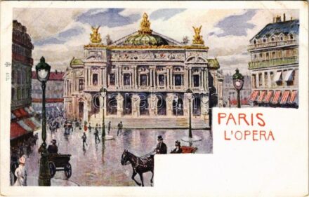 Paris, L'Opera / street view, opera house. 413.