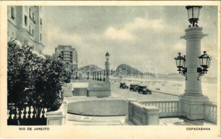 Rio de Janeiro, Copacabana / street view, beach, automobiles (fl)