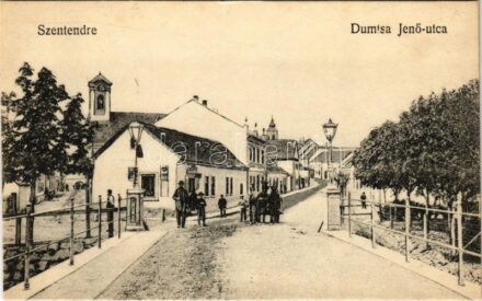 Szentendre, Dumtsa Jenő utca. Özv. Goldstein Mórné