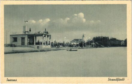 Szarvas, Strandfürdő, evezős csónak