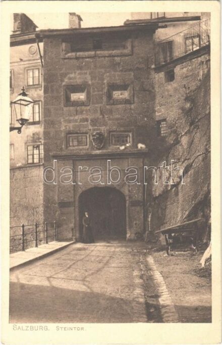 1912 Salzburg, Steintor / city gate