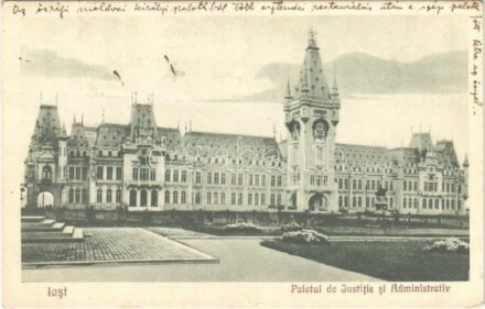 1926 Iasi, Jassy, Jászvásár; Palatul de Justitie si Administrativ / Palace of Justice (EK)
