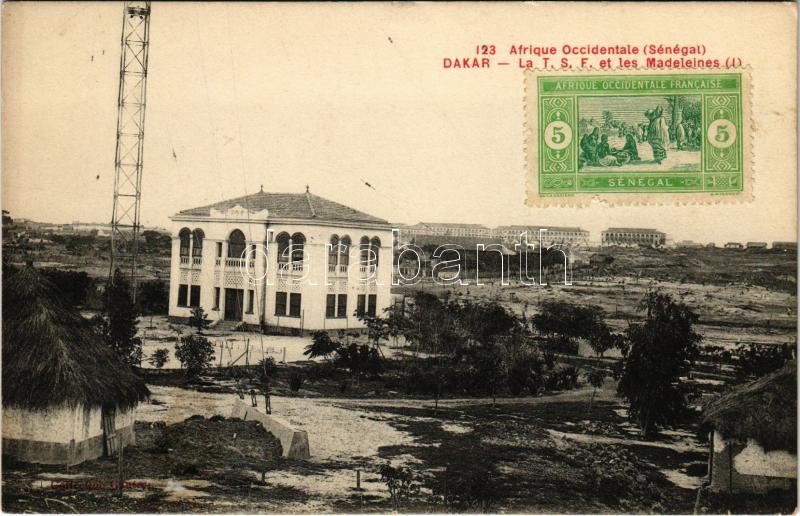 Dakar, La T. S. F. et les Madeleines / general view